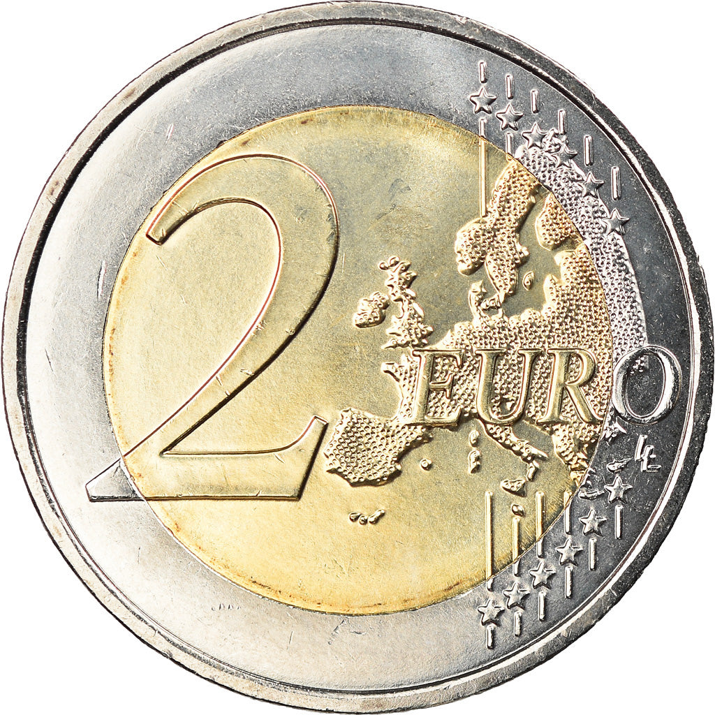 Frankrijk, 2 Euro, UEFA Euro, 2016, Paris, UNC-, Bi-Metallic