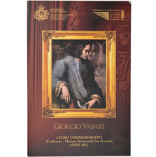 San Marino, 2 Euro, Giorgio Vasari, 2011, Rome, MS(65-70)