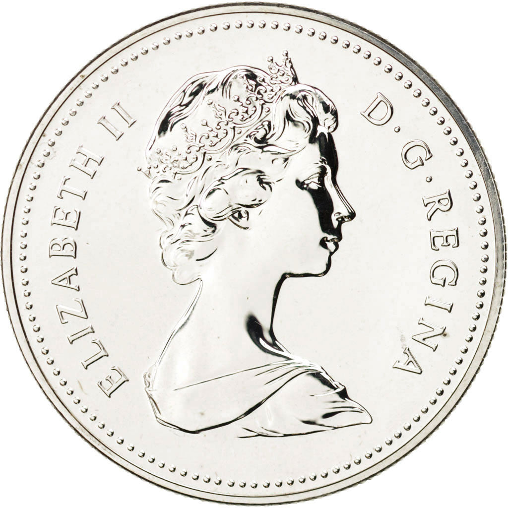 CANADA, Dollar, 1979, Royal Canadian Mint, KM #124, MS(64), Silver, 36, 23.47