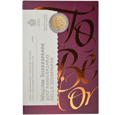 San Marino, 2 Euro, 400ème anniversaire de la mort de William Shakespeare