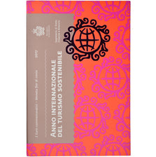 San Marino, 2 Euro, Développement durable du tourisme, 2017, Rome, MS(65-70)