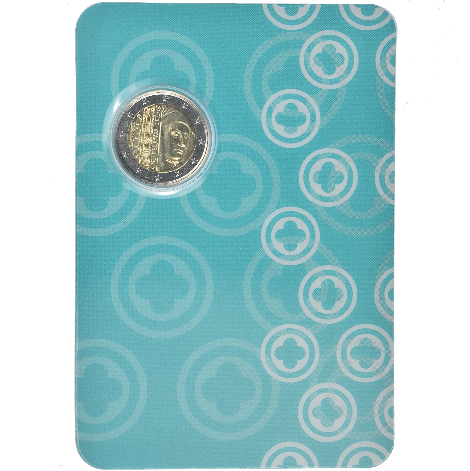 San Marino, 2 Euro, Giotto 1267-2017, 2017, Rome, MS(65-70)