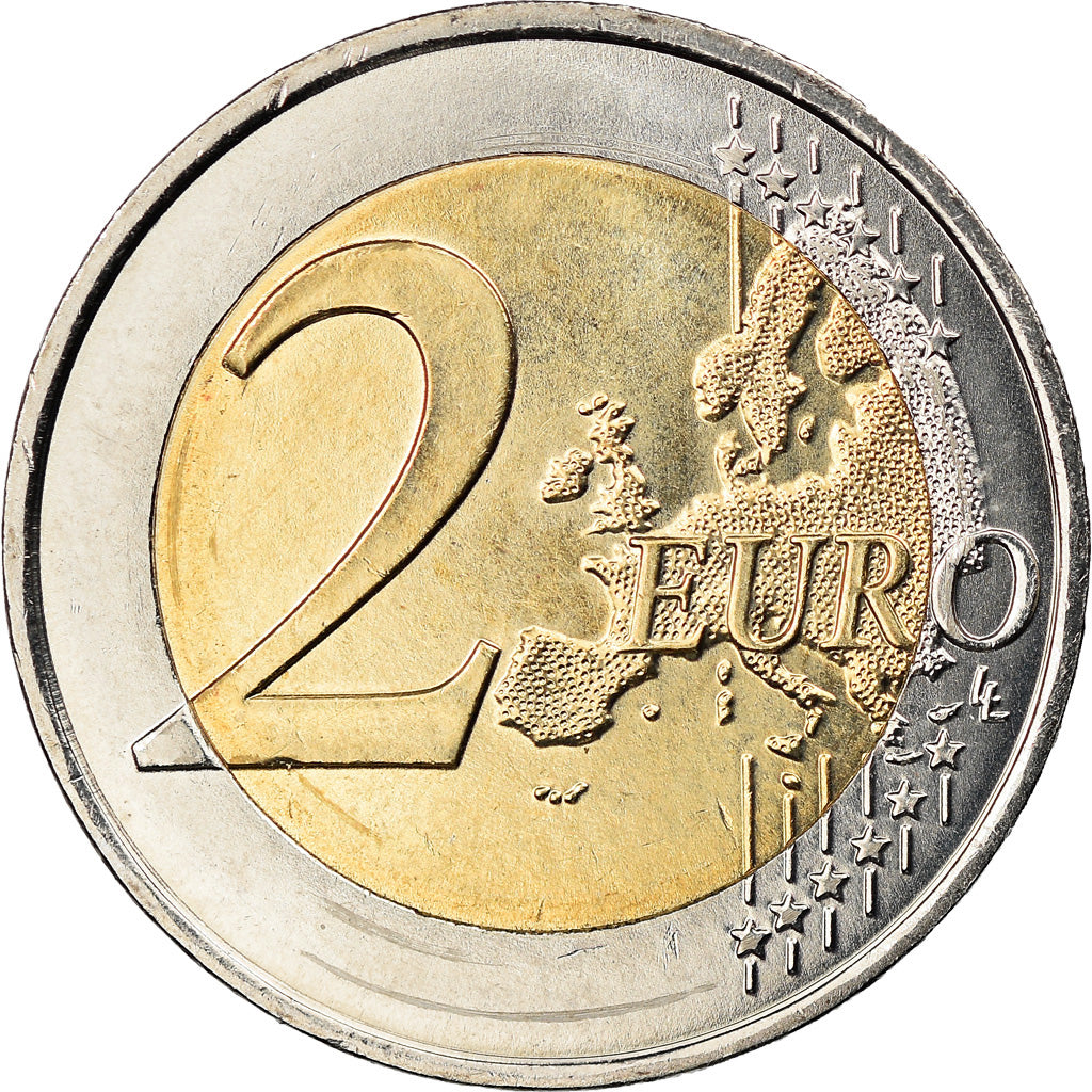 França, 2 Euro, Le Bleuet de France, 2018, Paris, MS(63), Bimetálico