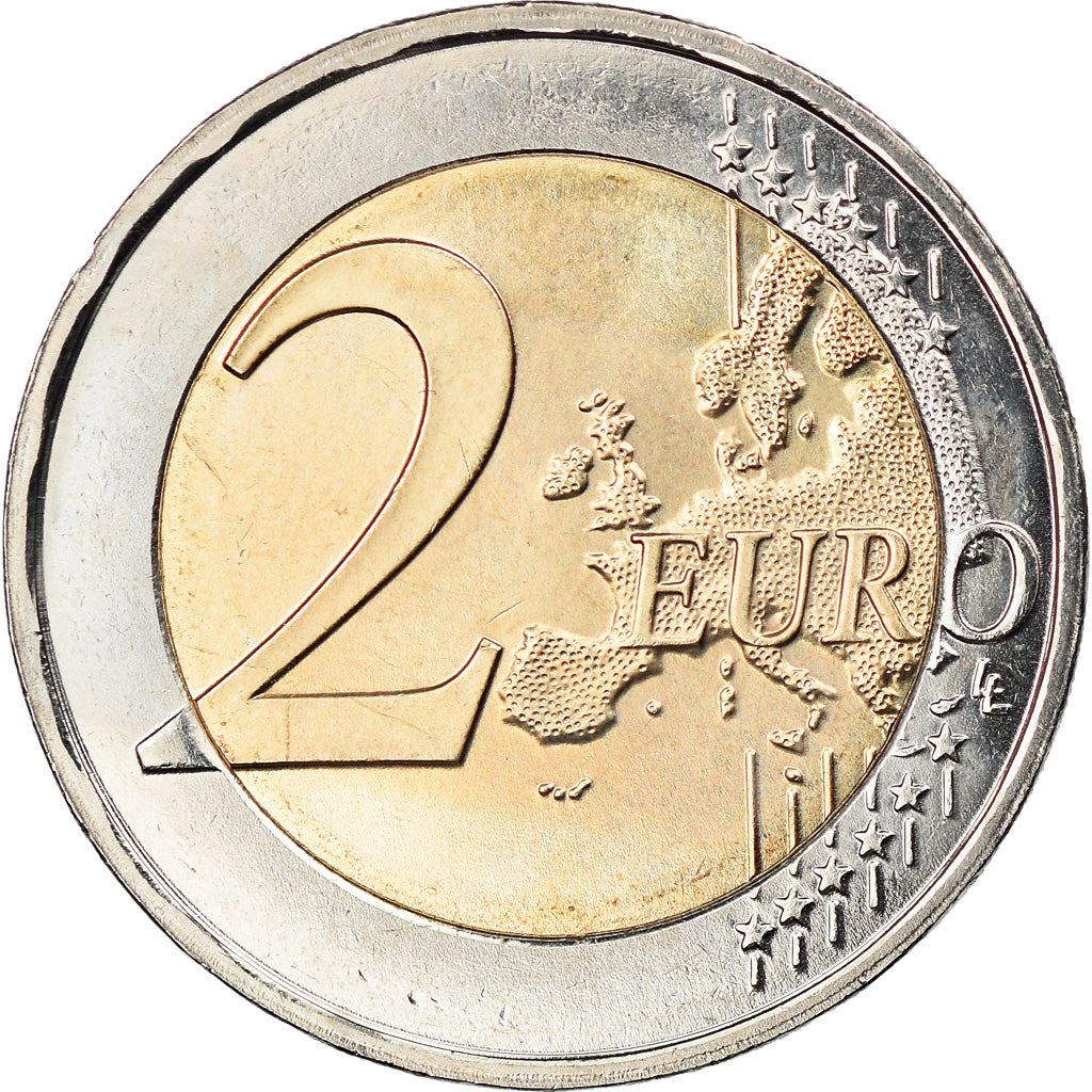 France, 2 Euro, 25e Anniversaire du ruban rose, 2017, Paris, SPL, Bi-Metallic