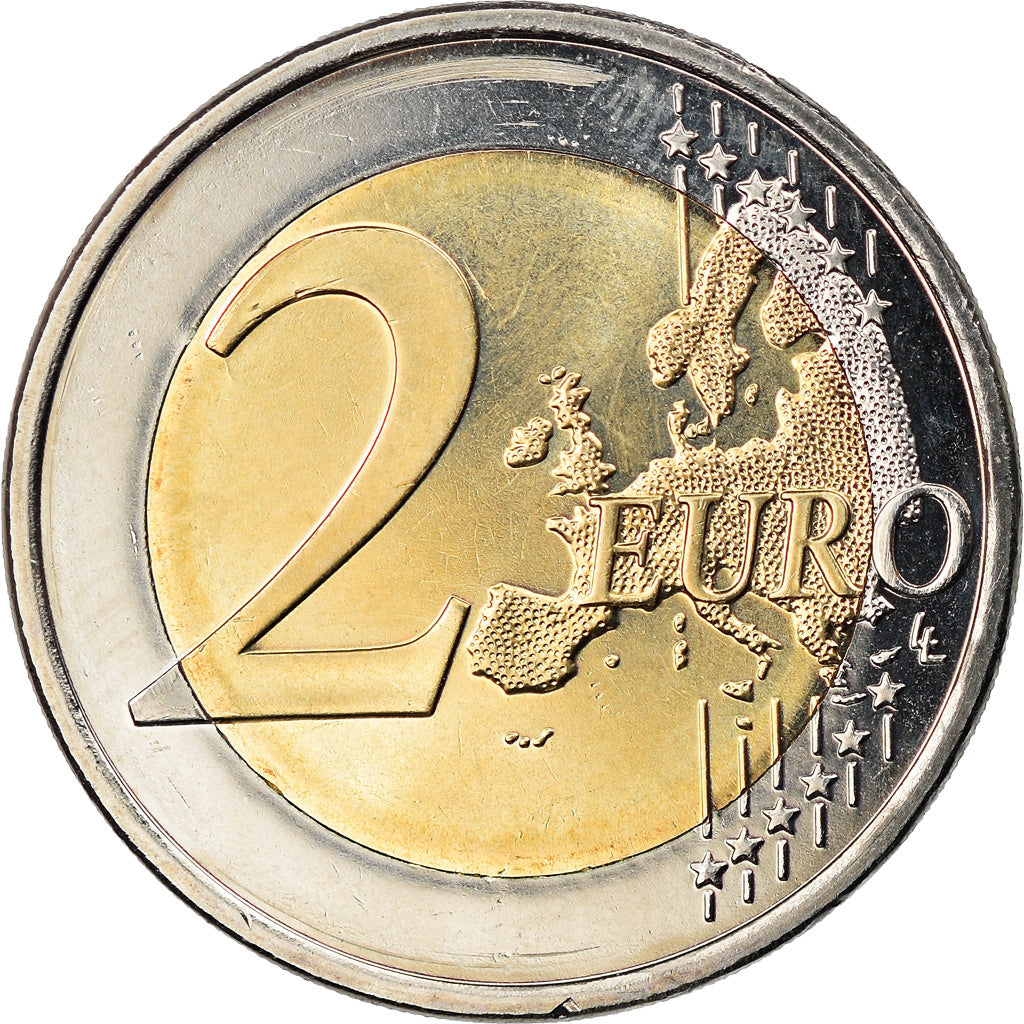 Slovenia, 2 Euro, Ljubljana, 2010, MS(63), Bi-Metallic, KM:94