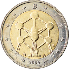 Bélgica, 2 Euro, Atomium, 2006, Brussels, EF(40-45), Bimetálico, KM:241