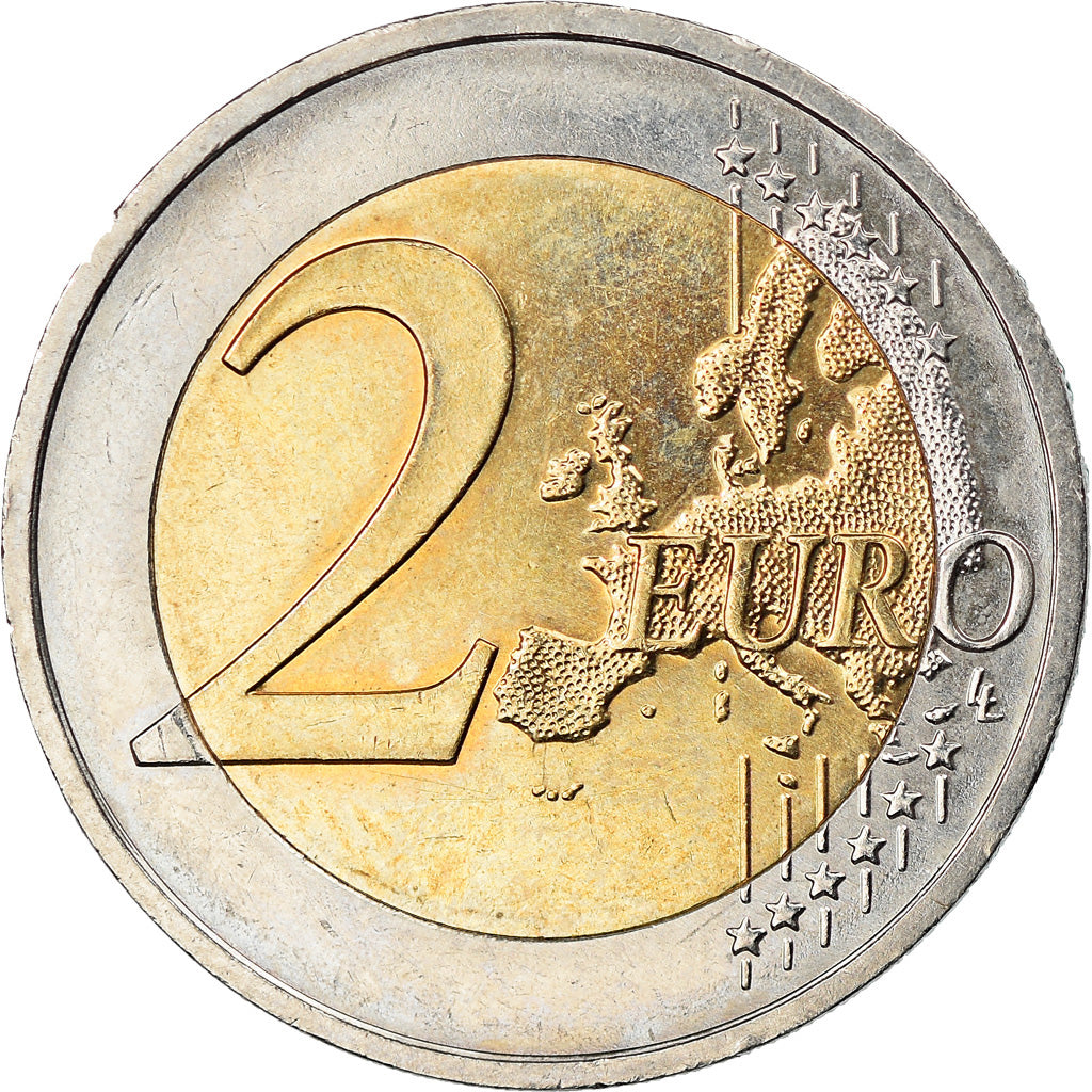 GERMANY - FEDERAL REPUBLIC, 2 Euro, Cathédrale d'Hambourg, 2008, Munich