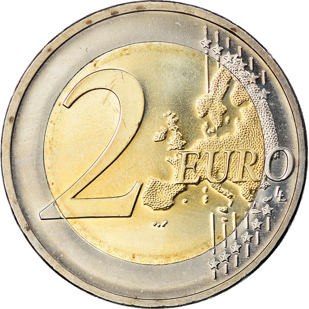 Niemcy - RFN, 2 Euro, Niedersachsen, 2014, Berlin, MS(63), Bimetaliczny