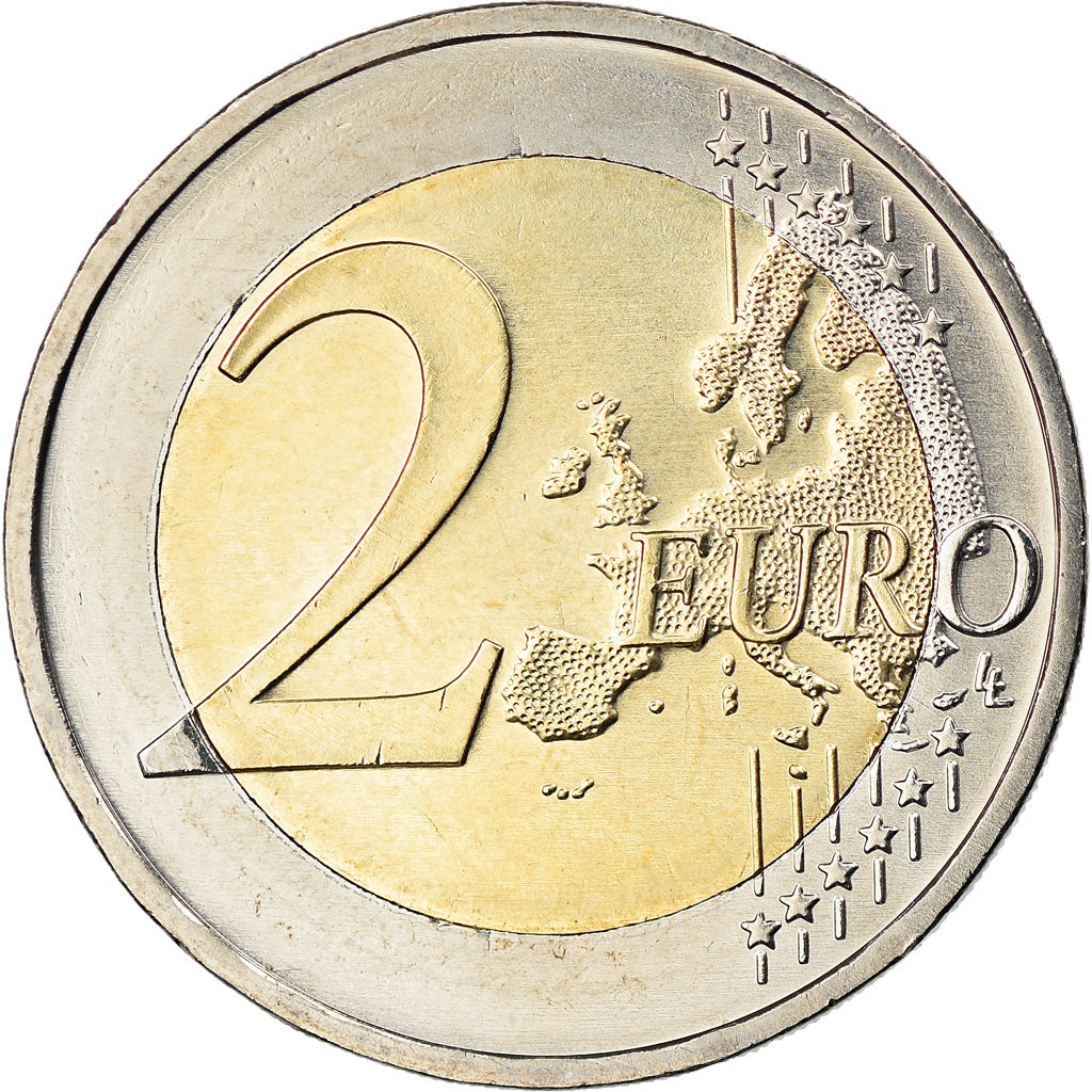 GERMANY - FEDERAL REPUBLIC, 2 Euro, 25 Ans de la Réunification Allemande, 2015