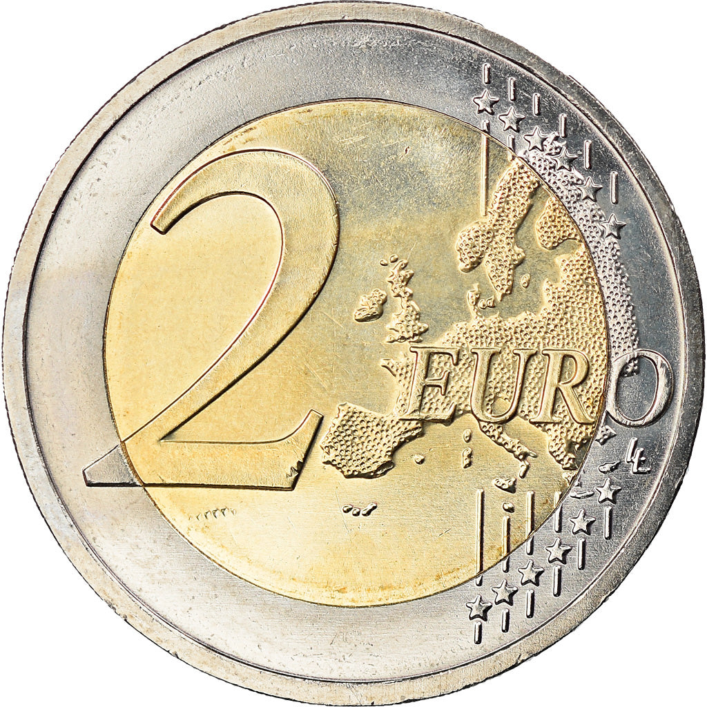 ALEMANIA - REPÚBLICA FEDERAL, 2 Euro, Sachsen, 2016, Karlsruhe, SC, Bimetálico