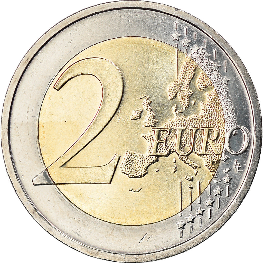 Niemcy - RFN, 2 Euro, Rhénanie-Palatinat, 2017, Stuttgart, MS(63), Bimetaliczny