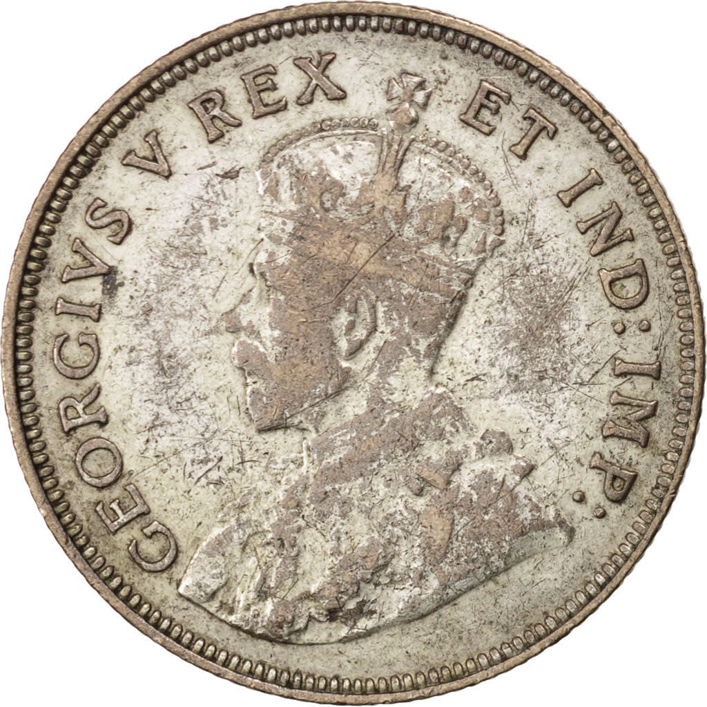 EAST AFRICA, Shilling, 1922, KM #21, VF(30-35), Silver, 27.8, 7.68