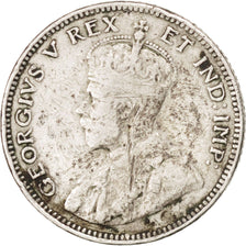 EAST AFRICA, 25 Cents, 1913, KM #10, VF(30-35), Silver, 2.89
