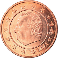 Belgium, 2 Euro Cent, 2003, Brussels, MS(63), Copper Plated Steel, KM:225