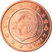 Belgium, 2 Euro Cent, 2003, Brussels, MS(63), Copper Plated Steel, KM:225