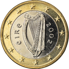 IRELAND REPUBLIC, Euro, 2002, Sandyford, MS(63), Bi-Metallic, KM:38