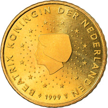 Netherlands, 50 Euro Cent, 1999, Utrecht, MS(63), Brass, KM:239