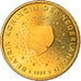 Netherlands, 50 Euro Cent, 1999, Utrecht, MS(63), Brass, KM:239