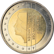 Netherlands, 2 Euro, 1999, Utrecht, MS(63), Bi-Metallic, KM:241