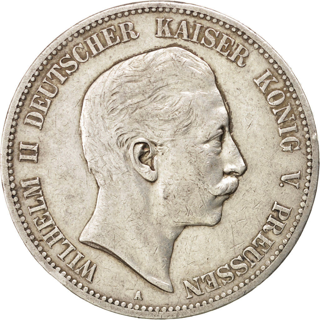 Coin, German States, PRUSSIA, Wilhelm II, 2 Mark, 1902, Berlin, EF(40-45)