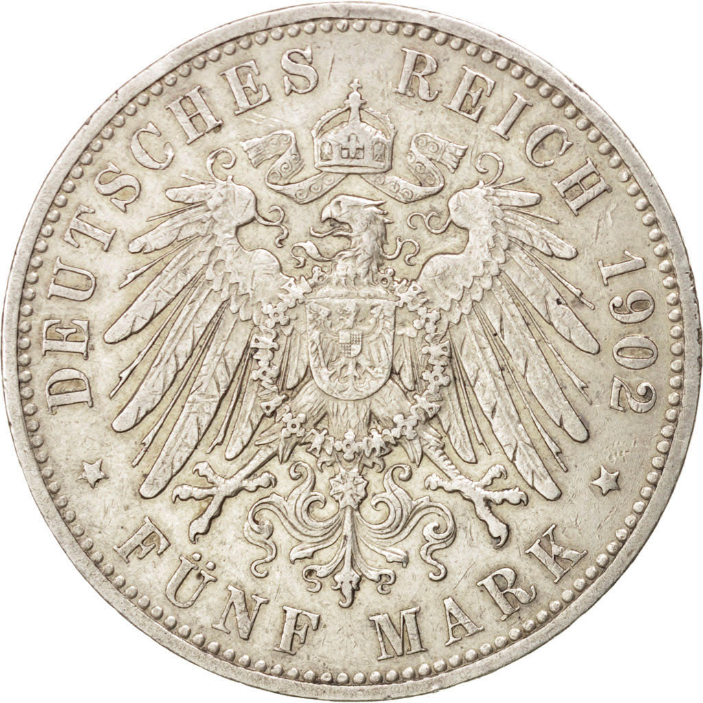 Coin, German States, PRUSSIA, Wilhelm II, 2 Mark, 1902, Berlin, EF(40-45)