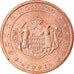 Monaco, 2 Euro Cent, 2001, Paris, MS(63), Copper Plated Steel, KM:168