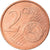 Monaco, 2 Euro Cent, 2001, Paris, MS(63), Copper Plated Steel, KM:168