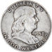 Coin, United States, Franklin Half Dollar, Half Dollar, 1958, U.S. Mint, Denver