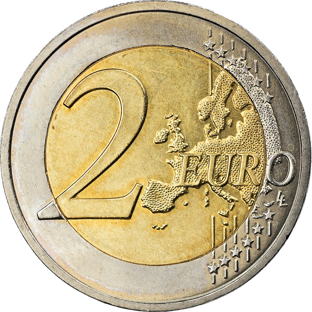 Luxemburgo, 2 Euro, 2007, Utrecht, MS(63), Bimetálico, KM:93