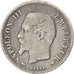 Second Empire, 20 Centimes Napoléon III 1854 A, Paris, KM 778.1