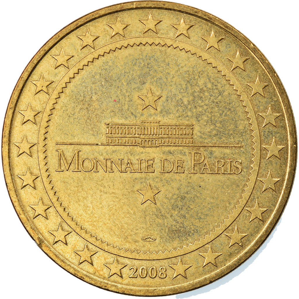 Francja, Token, Żeton turystyczny, Sztuka i Kultura, 2008, MDP, Paris - Palais