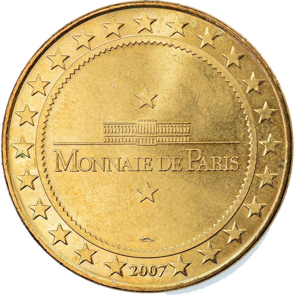 France, Token, Touristic token, Coucy - Château n°1, Arts & Culture, 2007