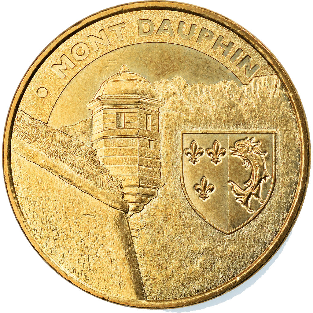 Frankreich, Token, Touristic token, 05/ Mont-Dauphin, Arts & Culture, 2012, MDP