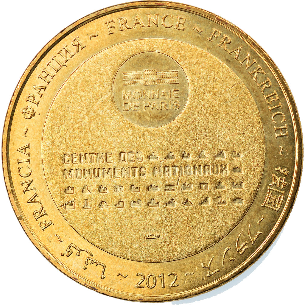 Frankreich, Token, Touristic token, 05/ Mont-Dauphin, Arts & Culture, 2012, MDP