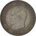 FRANCE, Napoléon III, 2 Centimes, 1856, Lille, KM #776.7, EF(40-45), Bronze, G..
