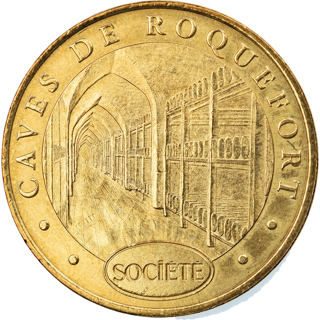 Frankreich, Token, Touristic token, Roquefort - les caves, Arts & Culture, 2005