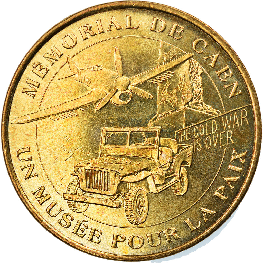 Francja, Token, Żeton turystyczny, Caen - Mémorial n°2, Sztuka i Kultura