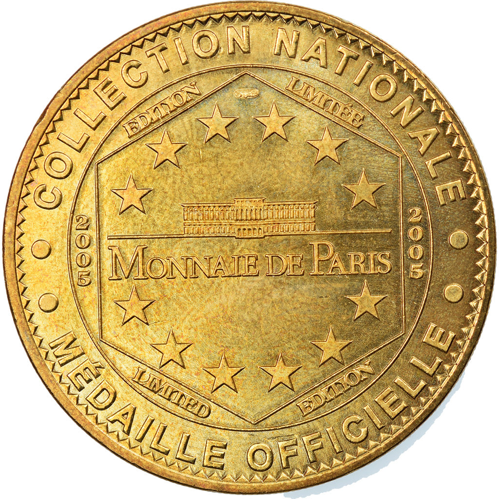 Francja, Token, Żeton turystyczny, Caen - Mémorial n°2, Sztuka i Kultura