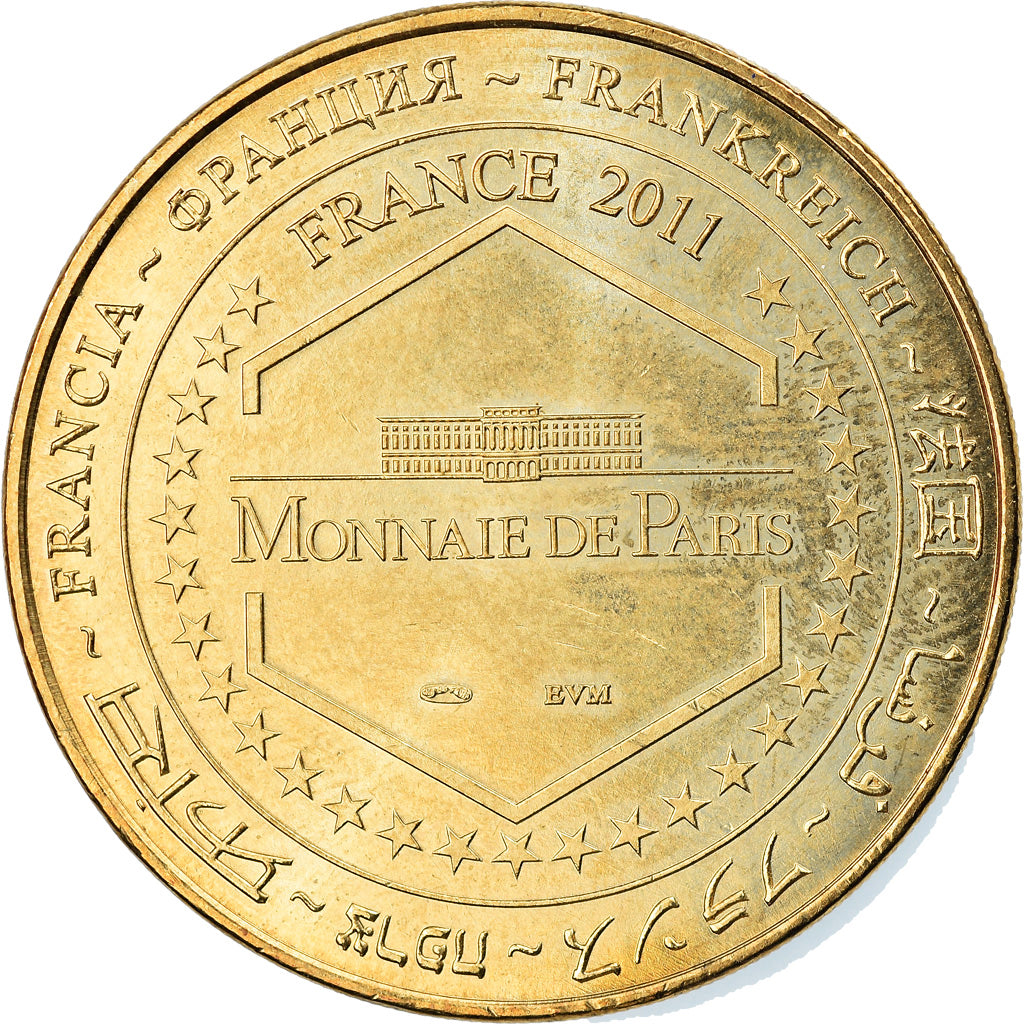 Francja, Token, Żeton turystyczny, Bourges - Palais Jacques Coeur n°2, Sztuka