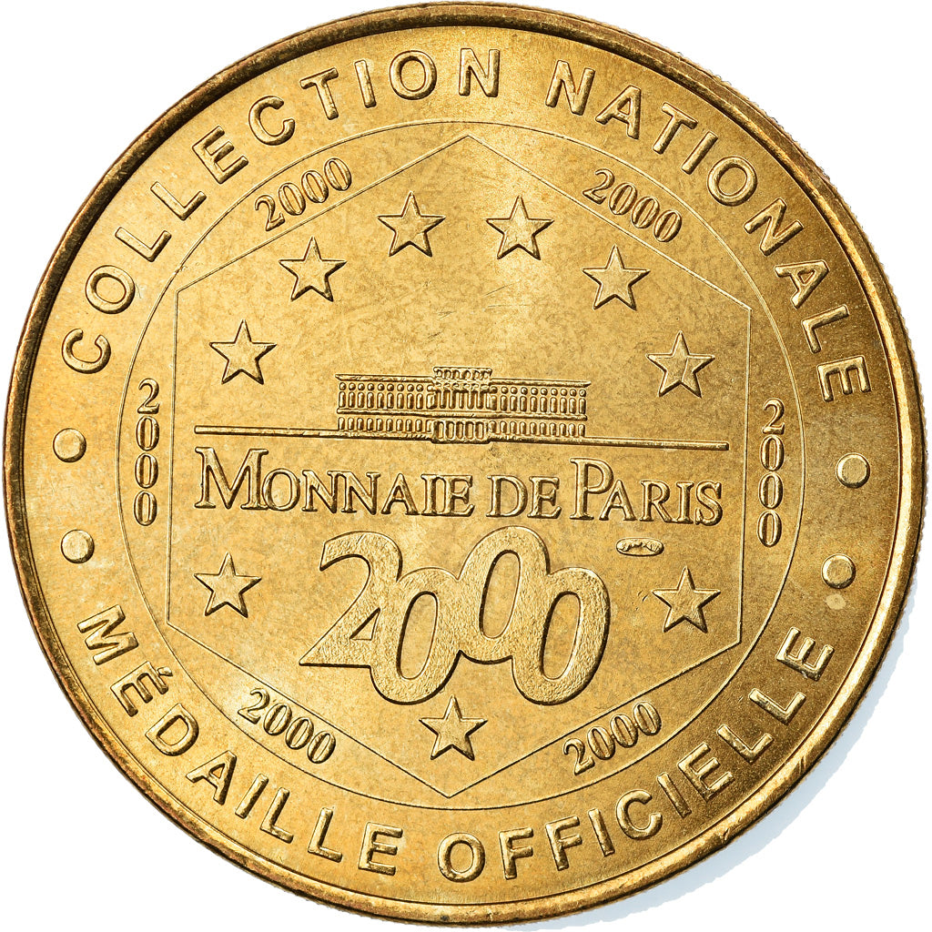 France, Token, Touristic token, Ucciani - tortue, Arts & Culture, 2000, MDP