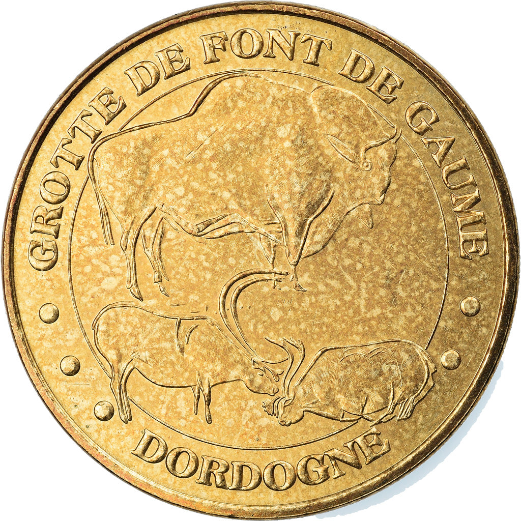 France, Token, Touristic token, Les Eyzies - Font de Gaume n°2, Arts & Culture