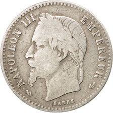 Second Empire, 50 Centimes Napoléon III 1865 K, Bordeaux, KM 814.3