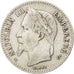 FRANCE, Napoléon III, 50 Centimes, 1867, Strasbourg, KM #814.2, VF(30-35), S...