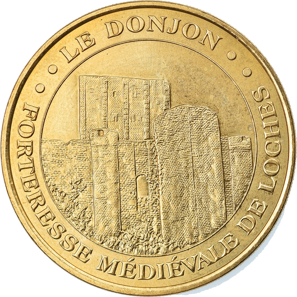 Frankreich, Token, Touristic token, Loches -  le Donjon, Arts & Culture, 2000