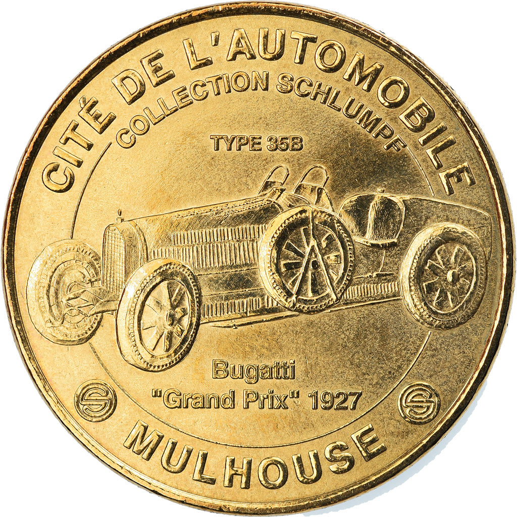 France, Token, Touristic token, Mulhouse - Musée de l'automobile n°3, Arts &