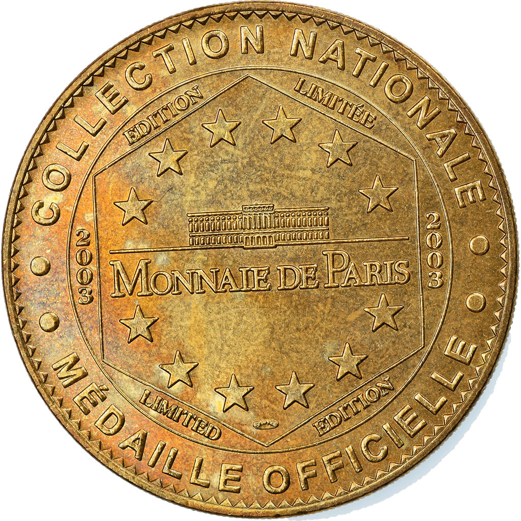 France, Token, Touristic token, Etretat -  Les Falaises, Arts & Culture, 2003