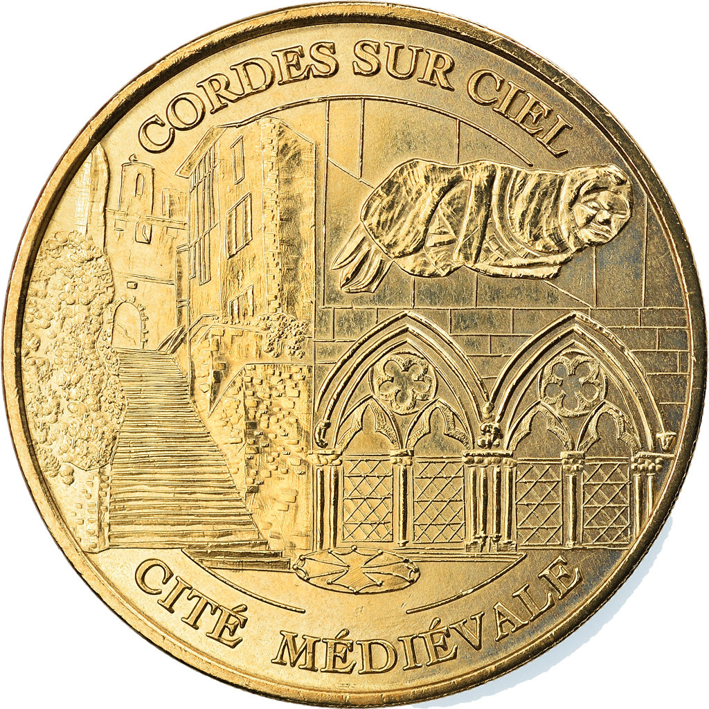 France, Token, Touristic token, Cordes-sur-Ciel - Cité médiéviale, Arts &