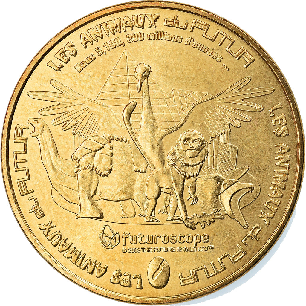 France, Token, Touristic token, Jaunay-Clan - Futuroscope n°7, Arts & Culture