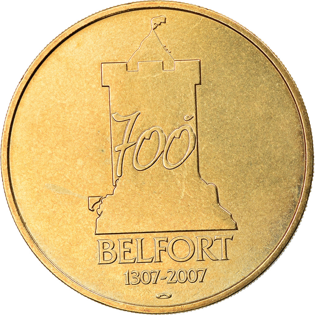 France, Token, Touristic token, Belfort - 700ème anniversaire, Arts & Culture