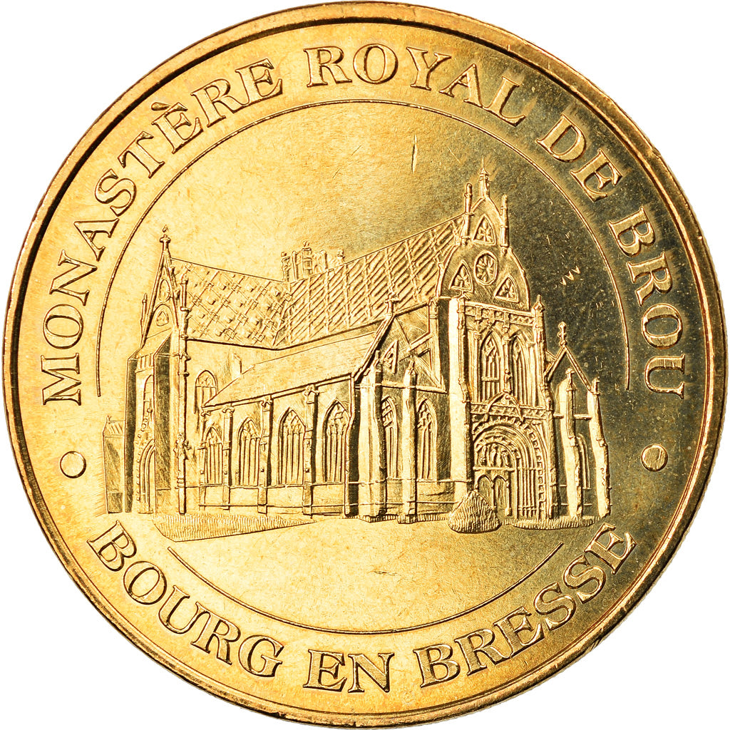 Frankreich, Token, Touristic token, Bourg-en-Bresse - Monastère royal de Brou